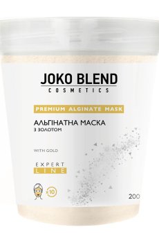 Альгинатная маска для лица Joko Blend Premium Alginate Mask с золотом, 200 г