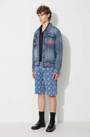 Куртка Evisu 2ESHTM3DJ720LFCS мужская переходная 2ESHTM3DJ720LFCS-indm Куртка Evisu 2ESHTM3DJ720LFCS мужская переходная 2ESHTM3DJ720LFCS-indm