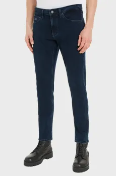 Мужские темно-синие джинсы SCANTON Y Синий 30-32 Tommy Jeans DM0DM18108
