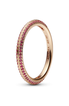 Каблучка з червоним паве Pandora ME