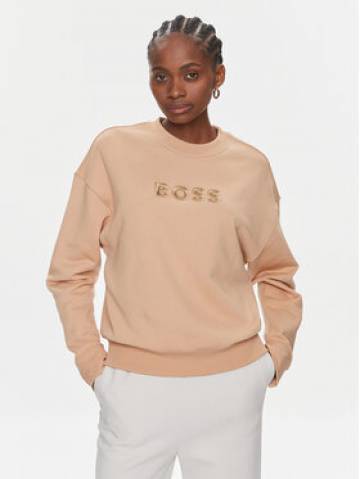 Boss Світшот Econa 50508499 Бежевий Relaxed Fit Boss Світшот Econa 50508499 Бежевий Relaxed Fit