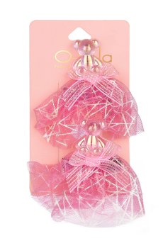 Детский набор заколок для волос O-la-la бледно-розовый, мишка, 2 шт (MY2383)