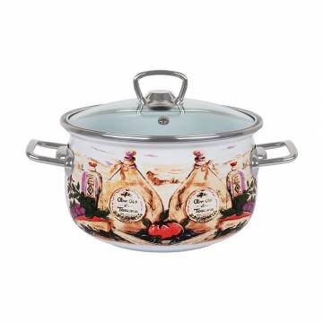 Кастрюля Idea Home 2239 Olive Olio с крышкой, 24 см, 6.5 л (6832918) Кастрюля Idea Home 2239 Olive Olio с крышкой, 24 см, 6.5 л (6832918)