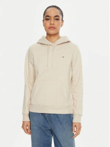 Tommy Jeans Світшот DW0DW19958 Бежевий Regular Fit Tommy Jeans Світшот DW0DW19958 Бежевий Regular Fit