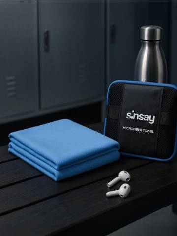 Швидковисихаючий рушник - синій