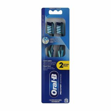 Зубная щетка Oral-B Pro-Expert Advanced Средняя жесткость, зелено-голубая и зелено-синяя, 2 шт Зубная щетка Oral-B Pro-Expert Advanced Средняя жесткость, зелено-голубая и зелено-синяя, 2 шт