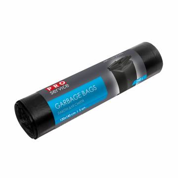 Пакеты для мусора Pro Service Standard Plus LD черные 240 л, 5 шт Пакеты для мусора Pro Service Standard Plus LD черные 240 л, 5 шт
