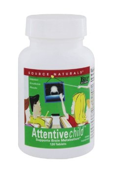 Комплекс внимательный ребенок Source Naturals Attentive Child, 120 таблеток