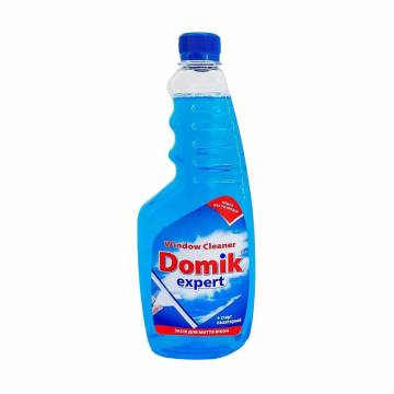 Средство для мытья окон Domik Expert Window Cleaner с нашатырным спиртом, 750 мл (запаска) Средство для мытья окон Domik Expert Window Cleaner с нашатырным спиртом, 750 мл (запаска)