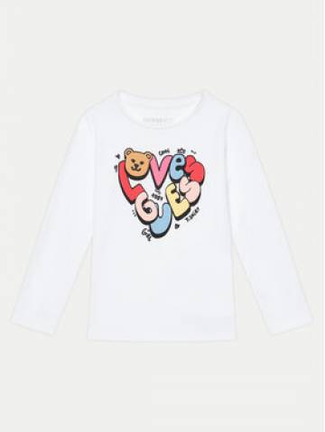 Guess Блузка K4YI03 K6YW4 Білий Regular Fit Guess Блузка K4YI03 K6YW4 Білий Regular Fit