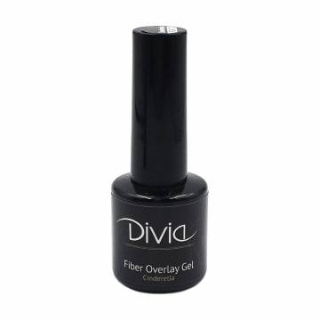 Файбер база для гель-лака Divia Fiber Overlay Gel Di1004, с армирующими волокнами, FO07 Cinderella с шиммером, 8 мл Файбер база для гель-лака Divia Fiber Overlay Gel Di1004, с армирующими волокнами, FO07 Cinderella с шиммером, 8 мл