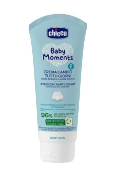 Защитный крем под подгузник Chicco Baby Moments от рождения, 100 мл