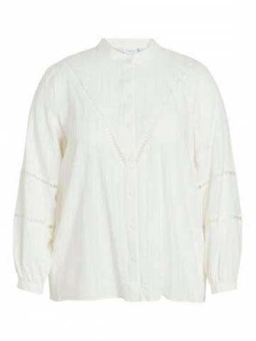 Vila Сорочка 14092078 Білий Regular Fit Vila Сорочка 14092078 Білий Regular Fit