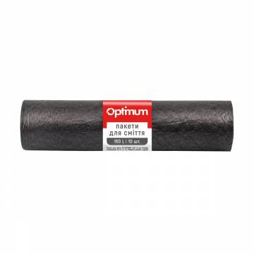 Пакеты для мусора Pro Service Optimum LD черные 160 л, 10 шт Пакеты для мусора Pro Service Optimum LD черные 160 л, 10 шт