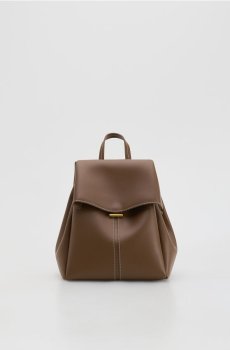 Reserved - Рюкзак зі штучної шкіри - бежевий - 737CP-80X