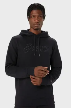 Мужское черное худи Черный M Asics 2031E187-002
