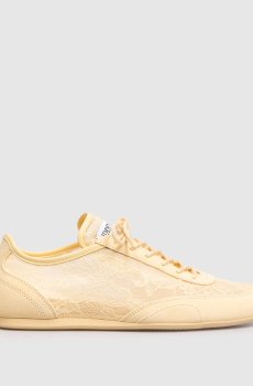 Желтые комбинированные кроссовки Sunny