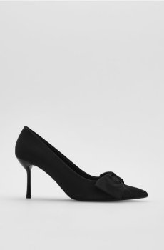 Reserved - Туфлі з метеликом - чорний - 400ID-99X