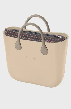 Женская бежевая сумка Classic Бежевый one size O bag CLASSICNW010