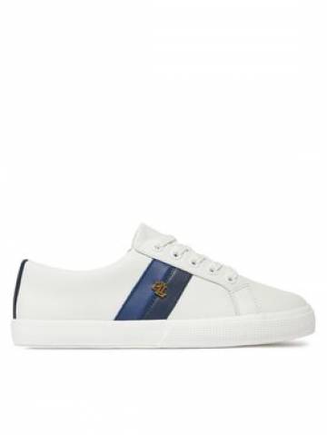 Lauren Ralph Lauren Снікерcи Janson II 802925365002 Білий Lauren Ralph Lauren Снікерcи Janson II 802925365002 Білий
