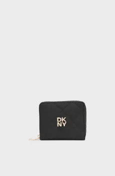 Женский черный кожаный кошелек Черный ONESIZE DKNY R411BB83