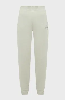 Женские серые спортивные брюки MONOLOGO CUFFED JOG PANT Серый M Calvin Klein Jeans J20J223590