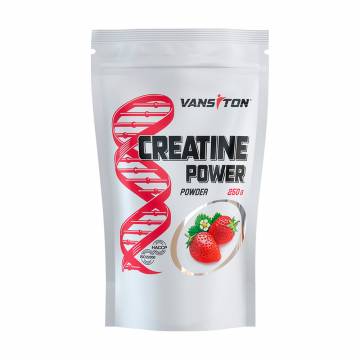Креатин Vansiton Creatine Power Клубника в порошке, 250 г Креатин Vansiton Creatine Power Клубника в порошке, 250 г