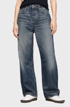 Женские темно-синие джинсы Loose Синий 27-32 Tommy Hilfiger WW0WW42800