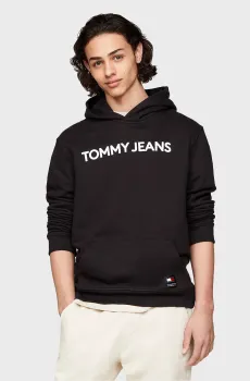 Мужское черное худи TJM REG BOLD CLASSICS Черный XXL Tommy Jeans DM0DM18413