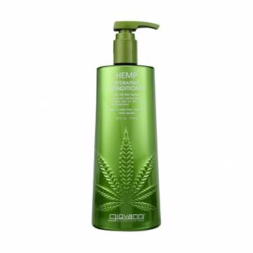 Увлажняющий кондиционер Giovanni Hemp Hydrating Conditioner для всех типов волос, с коноплей, 710 мл Увлажняющий кондиционер Giovanni Hemp Hydrating Conditioner для всех типов волос, с коноплей, 710 мл
