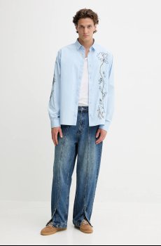 Хлопковая рубашка Desigual GENOVA