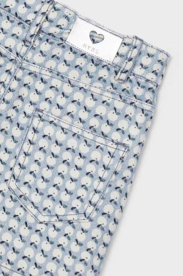 Детская хлопковая юбка Mayoral mini прямая 4905