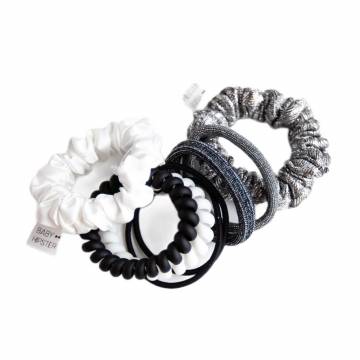 Набір резинок Baby Hipster Асорті Silver (2110000044732) Набір резинок Baby Hipster Асорті Silver (2110000044732)