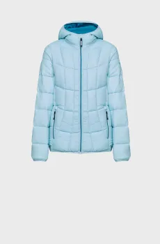 Детская голубая куртка G JACKET FIX HOOD Голубой 128 CMP 33Z1435-L219