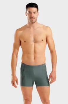 Мужские оливковые плавки DOUBLE GRAPHIC Оливковый 85 Arena 010953-605