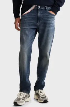 Мужские темно-синие джинсы RYAN SLIM STR AI6259 Синий 33-32 Tommy Jeans DM0DM21097