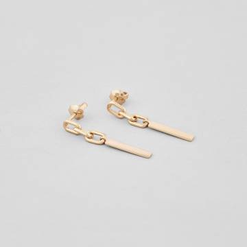 Серебряные серьги с позолотой Minimal 20295п Серебряные серьги с позолотой Minimal 20295п