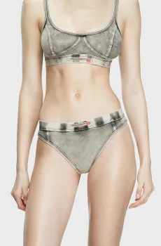 Женские серые трусики CLODIA-DNM MUTANDE Серый XS Diesel A17540 0SHAN