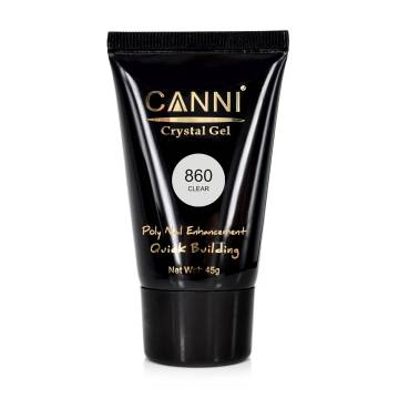 Конструирующий гель для ногтей Canni Crystal Gel 860 Clear, 45 г Конструирующий гель для ногтей Canni Crystal Gel 860 Clear, 45 г