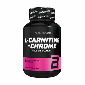 Карнитин и хром BioTech USA L-Carnitine + Chrome, 1000 мг, 60 капсул Карнитин и хром BioTech USA L-Carnitine + Chrome, 1000 мг, 60 капсул