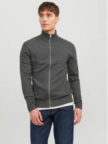 Jack&Jones Светр 12223949 Сірий Regular Fit Jack&Jones Светр 12223949 Сірий Regular Fit