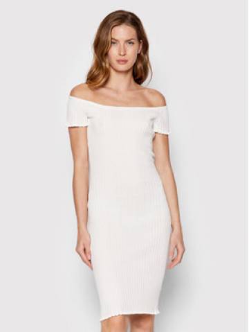 Guess Трикотажна сукня W2YK54 Z30L1 Écru Slim Fit Guess Трикотажна сукня W2YK54 Z30L1 Écru Slim Fit