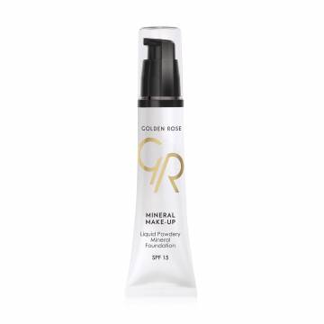 Тональный крем для лица Golden Rose Liquid Powdery Mineral Foundation SPF 15, 07, 35 мл Тональный крем для лица Golden Rose Liquid Powdery Mineral Foundation SPF 15, 07, 35 мл