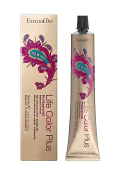 Уценка! Перманентная крем-краска для волос FarmaVita Life Color Plus Hair Colouring Cream 8.13 Светлый блондин бежевый, 100 мл