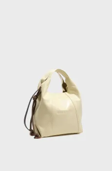 Женская белая кожаная сумка Белый ONESIZE Bimba Y Lola 261BBAJ7O.10125