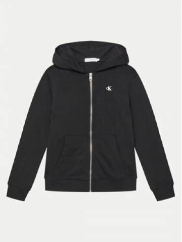 Calvin Klein Jeans Світшот Mini Hero IB0IB02131 Чорний Regular Fit Calvin Klein Jeans Світшот Mini Hero IB0IB02131 Чорний Regular Fit