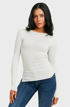 Женский белый джемпер Белый S Tally Weijl SPUVIFROJO