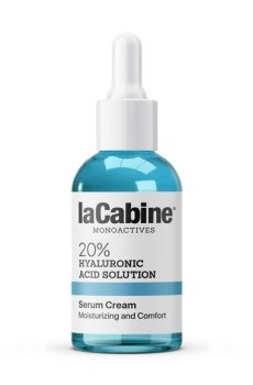 Крем-сыворотка для лица LaCabine Monoactives 20% Hyaluronic Acid Solution Serum Cream, 30 мл