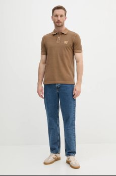 Хлопковое поло United Colors of Benetton