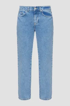 Женские голубые джинсы Голубой 24 Moschino A0325.3236;1295